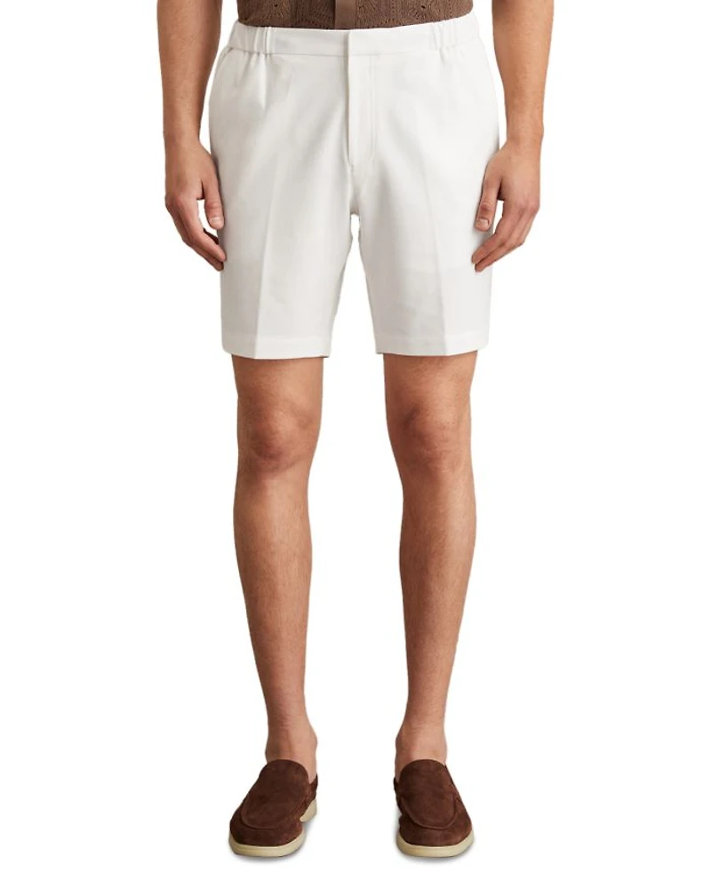 Drawstring Slim Fit Chino Shorts