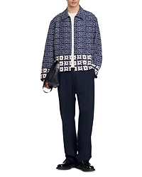 Jacket with Floral Motif