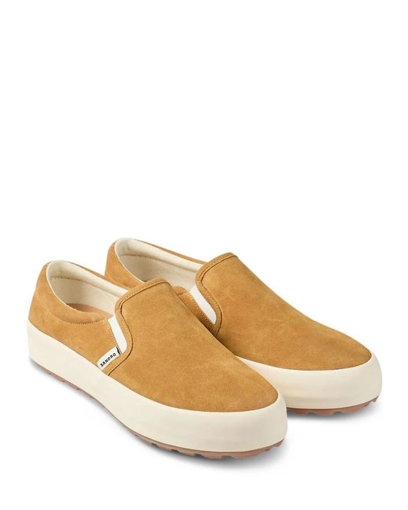 Leather Slip On Shoes