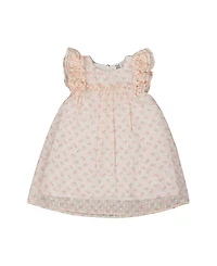 Deux par Girls' Printed Dress with Frills - Little Kid