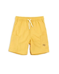 Miles The Label Boys' Crinkle Swim Trunks - Little Kid