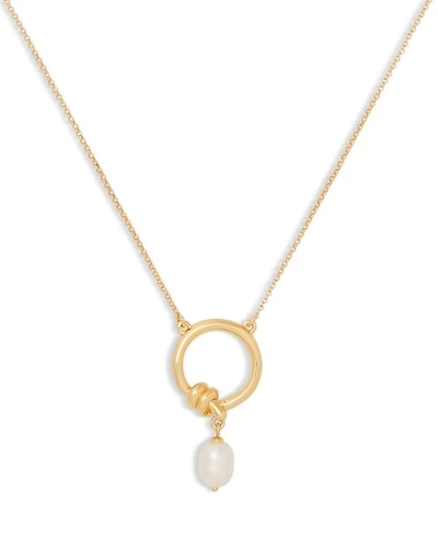 Ropes & Knots Freshwater Pearl Pendant Necklace, 18-21"