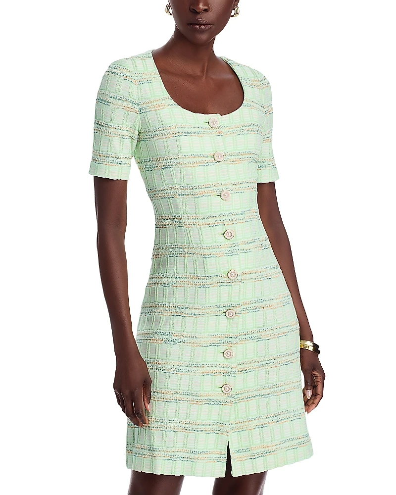 Misook Button Front Dress