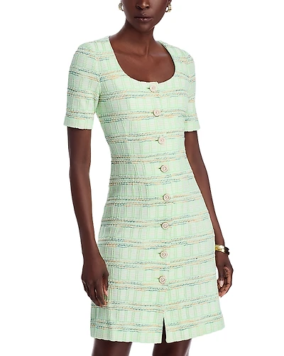 Misook Button Front Dress