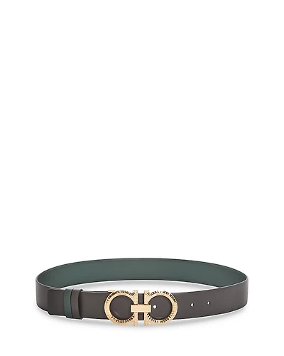 Ferragamo Women's Gancini Leather Belt