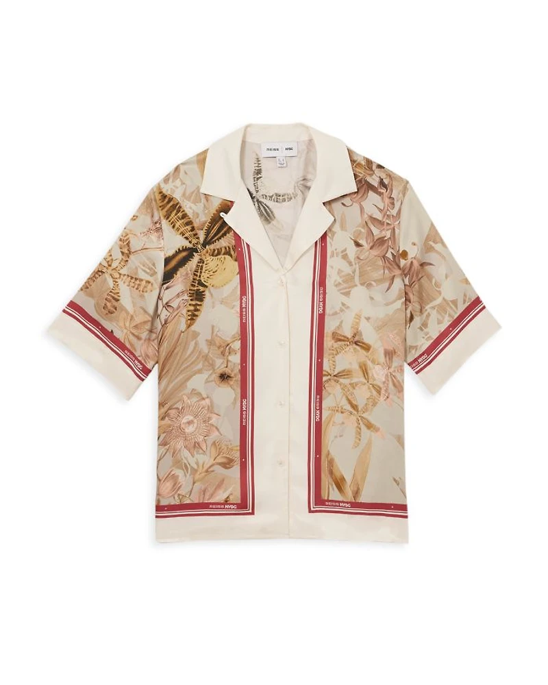 New York Botanical Garden Santana Camp Shirt
