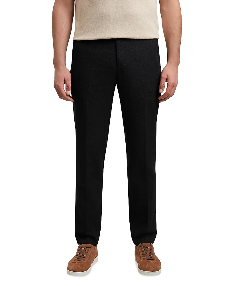 Ted Baker Kumart Washed Linen Blend Slim Fit Trousers