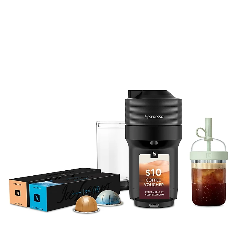 Nespresso Vertuo Pop+ Cold Value Added Bundle by De'Longhi