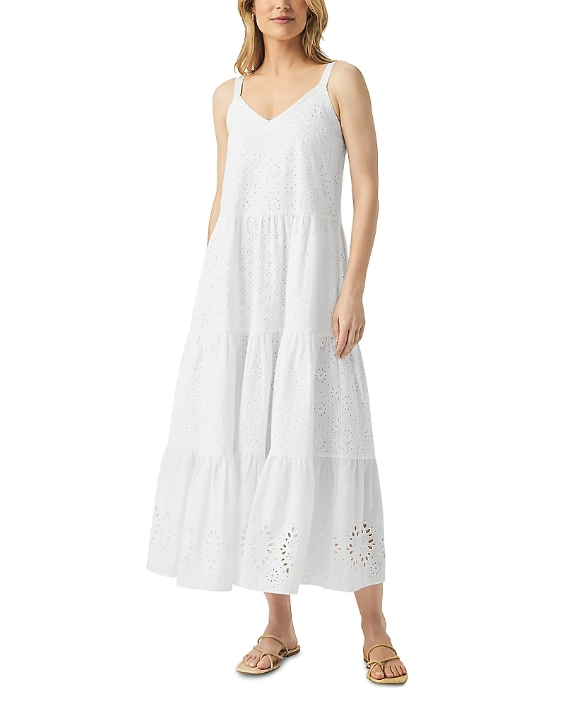 Splendid White Wynona Eyelet Dress