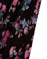 Floral Print Maxi Skirt