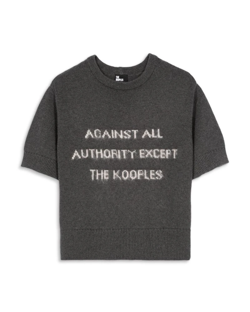 Short Sleeve Authority Sweater