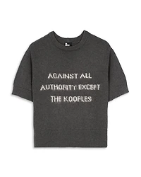 Short Sleeve Authority Sweater