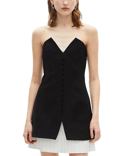 Notch Neck Dress