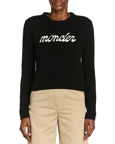 Moncler Wool Blend Crewneck Sweater