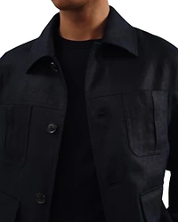 Linen Four Pocket Jacket