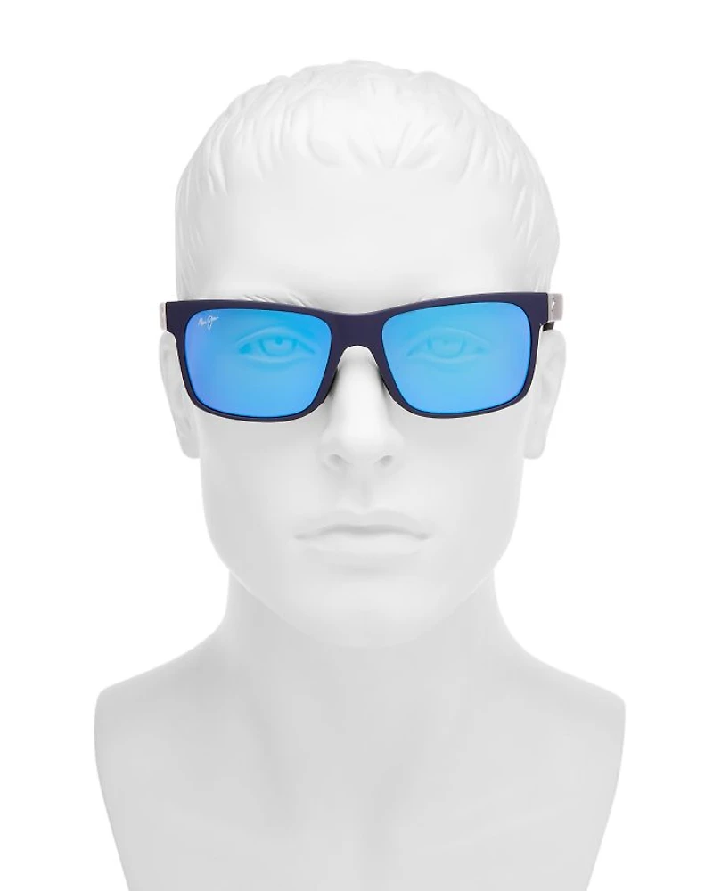Hoopili Square Sunglasses, 58mm
