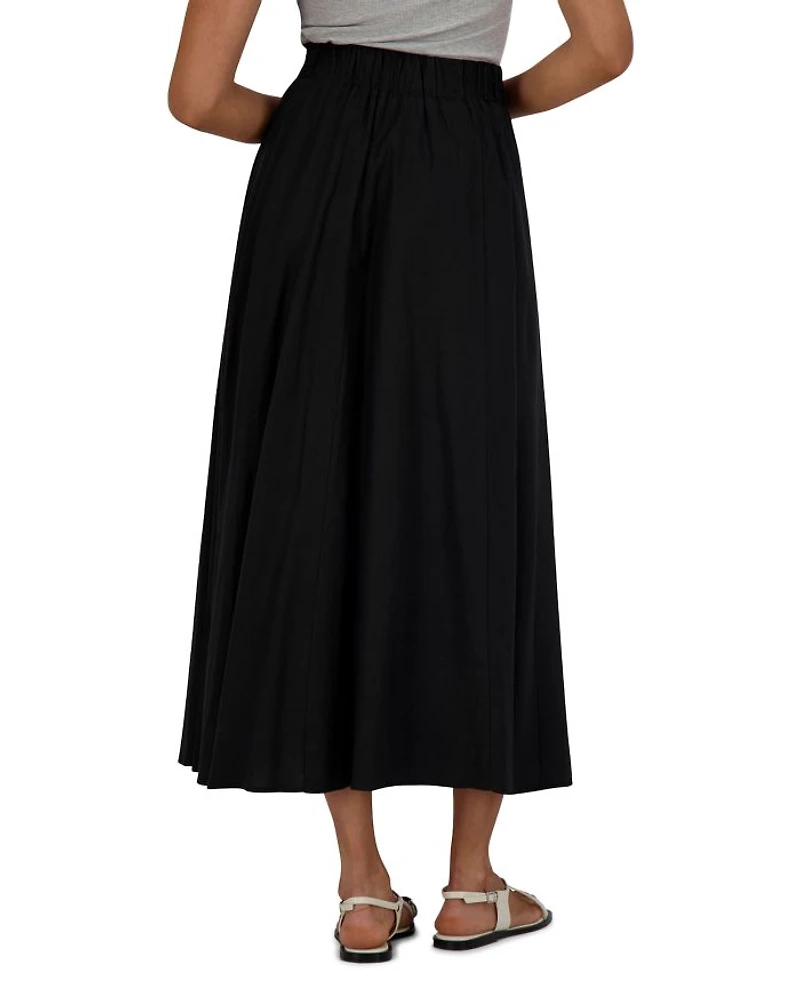 Linen Panel Skirt