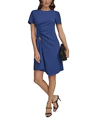 Crepe A Line Dress