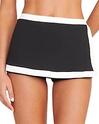 Staud Nell Swim Skirt