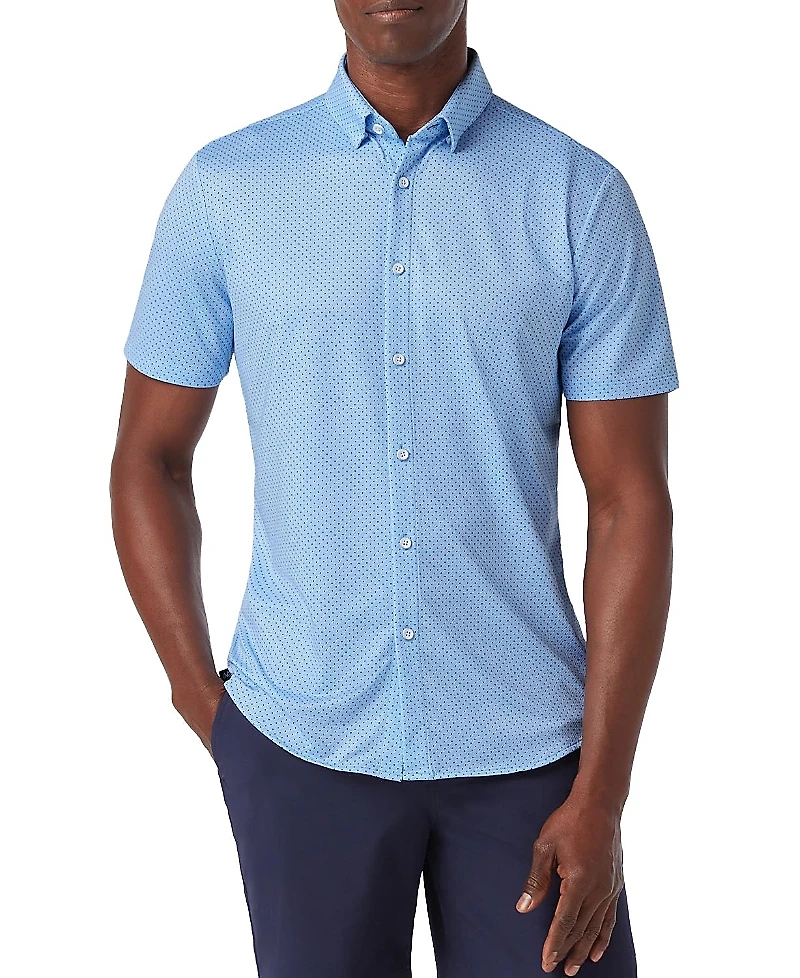 Mizzen+Main Halyard Short Sleeves Dress Shirt