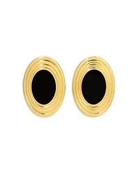 Rowan Oval Stud Earrings