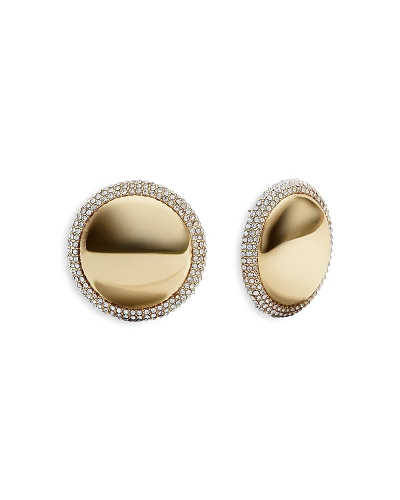 Baublebar Pamela Pave Disc Statement Stud Earrings