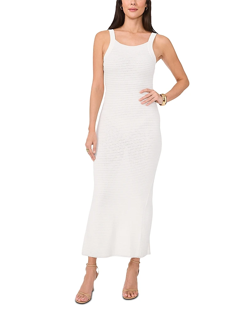 Vince Camuto Pointelle Tank Dress