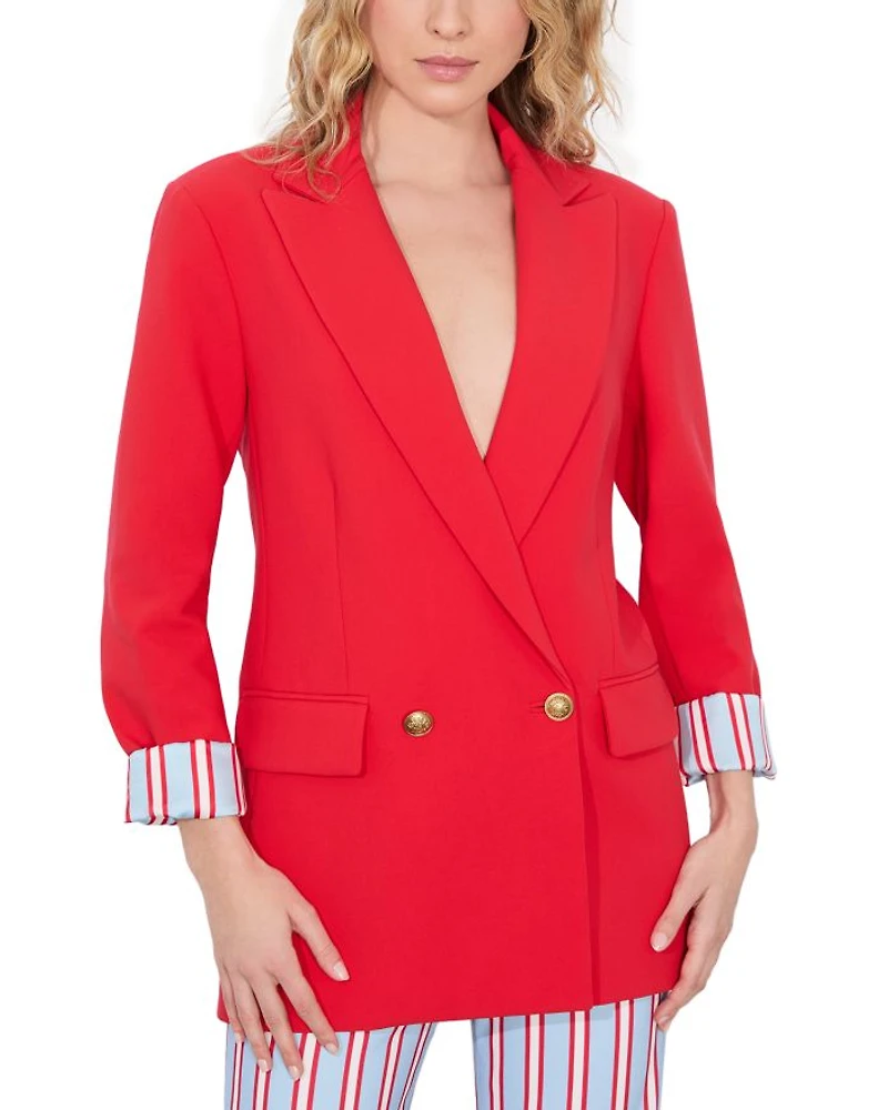 Arias Oversized Double Breasted Blazer