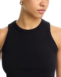 Leset Nando High Neck Cotton Tank Top
