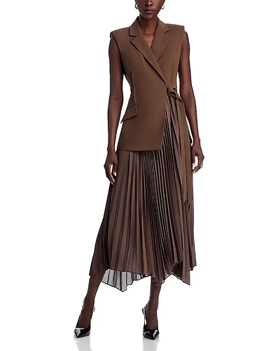 Simkhai Helena Combo Blazer Dress