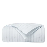 Sferra Kricia Watercolor Stripe Duvet Cover, Full/Queen