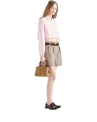 Jardiniere Cotton Canvas Mini Handbag