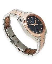 Stainless Steel/Rose Gold Seamaster Aqua Terra 220.20.34.20.53.001 36.50