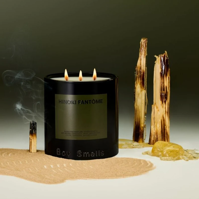 Hinoki Fantôme Magnum Candle, 27 oz.