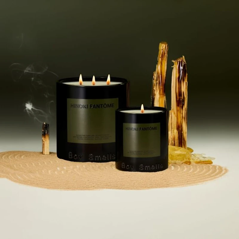 Hinoki Fantôme Standard Candle, 8.5 oz.