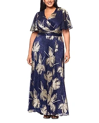 Betsy & Adam Foiled Gown