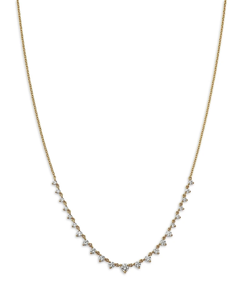 Bloomingdale's Fine Collection Diamond Collar Necklace