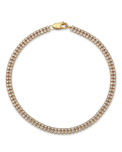 Bloomingdale's Fine Collection Diamond Double Row Bracelet