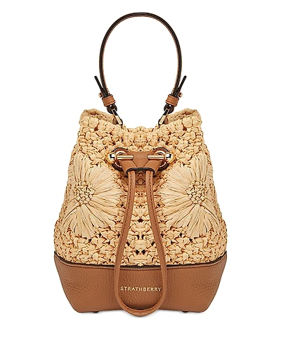 Strathberry Osette Floral Top Handle Bag