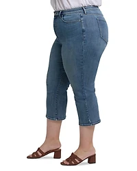 Joni Relaxed Capri Jeans Majorca Bay