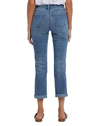 Sheri High Rise Ankle Slim Leg Jeans Majorca Bay