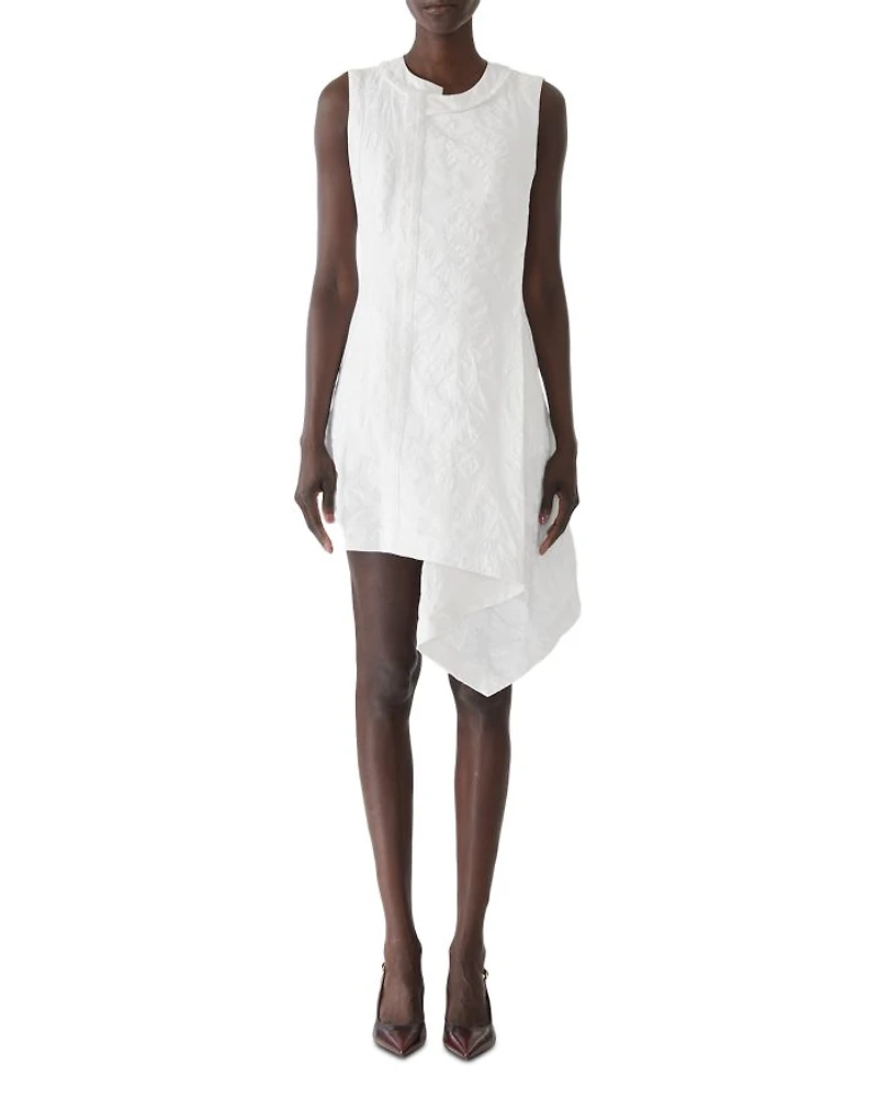 Textured Asymmetric Dress