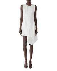 Textured Asymmetric Dress