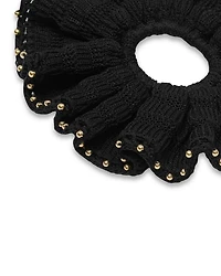 Beaded Crochet Scrunchie
