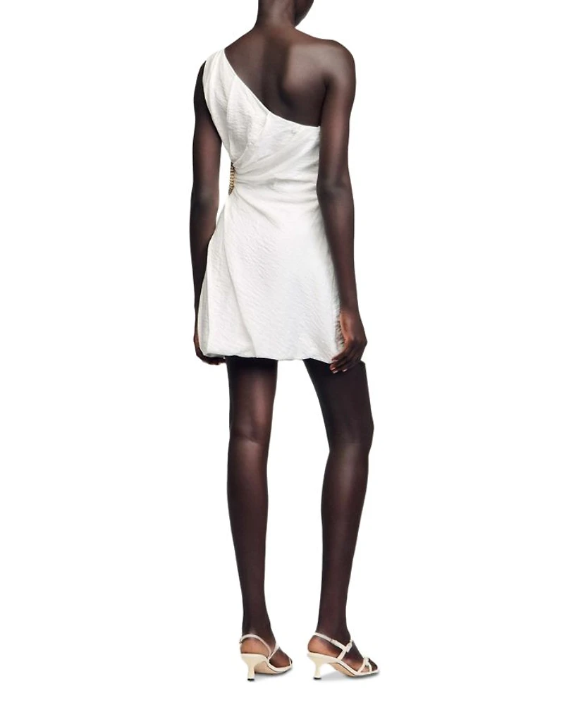 Dalida Asymmetric Short Dress