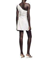 Dalida Asymmetric Short Dress