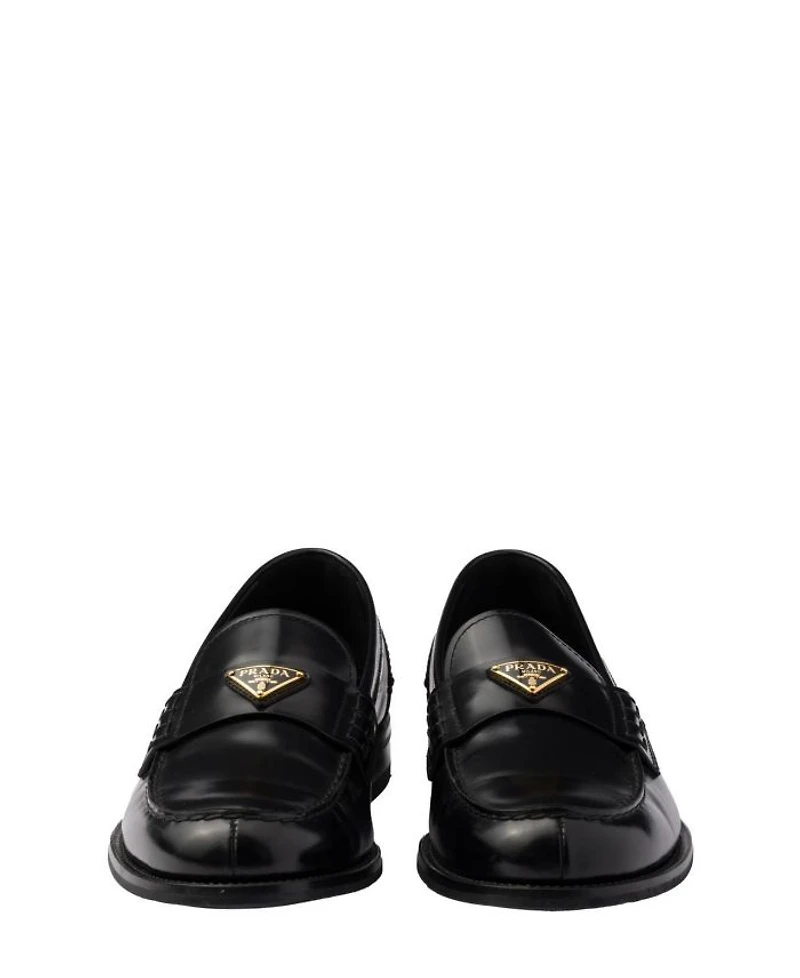 Men's Brushed Leather Loafers