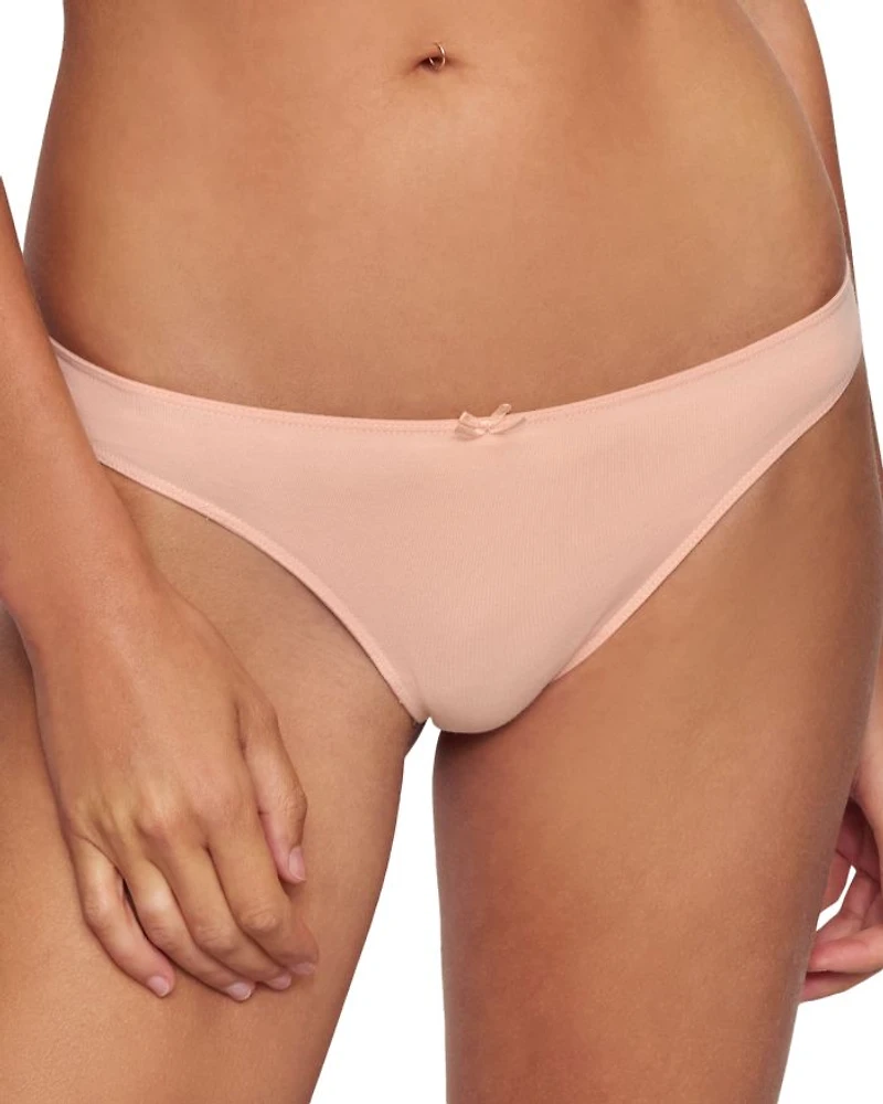 Pima Stretch Cotton Thong