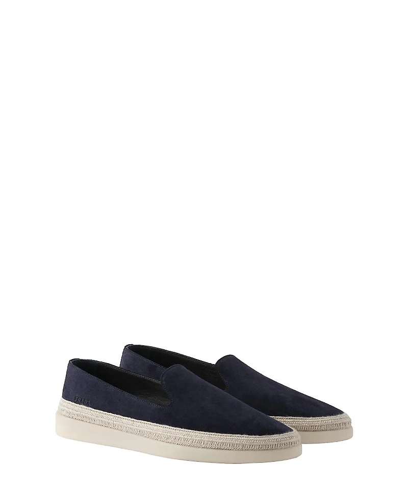 Prada Men's Suede Loafers