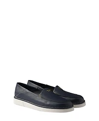 Prada Men's Leather Slip-On Loafers